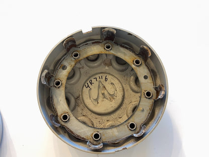 Painted Wheel Center Cap Pair 2004 Dodge Ram 2500 Used OEM XY18PAKAA