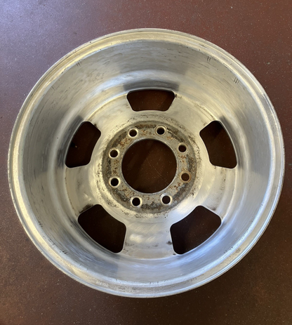 17X8 Polished Aluminum Wheel 2006-09 Dodge Ram 2500 PU. P/N 5JG15PAKAA