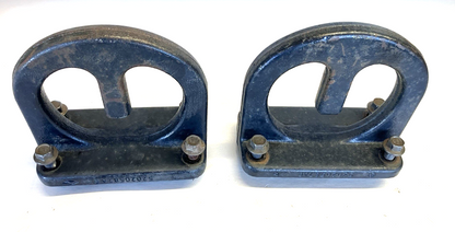 Front Bumper Tow Hooks 2003-2011 Dodge Ram 2500 3500 52020587AB Used OEM Mopar