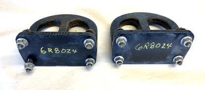 Front Bumper Tow Hooks 2003-2011 Dodge Ram 2500 3500 52020587AB Used OEM Mopar