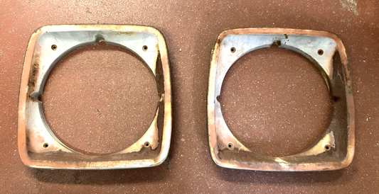 1974-77 Dodge D 400 500 600 800 Headlamp Doors