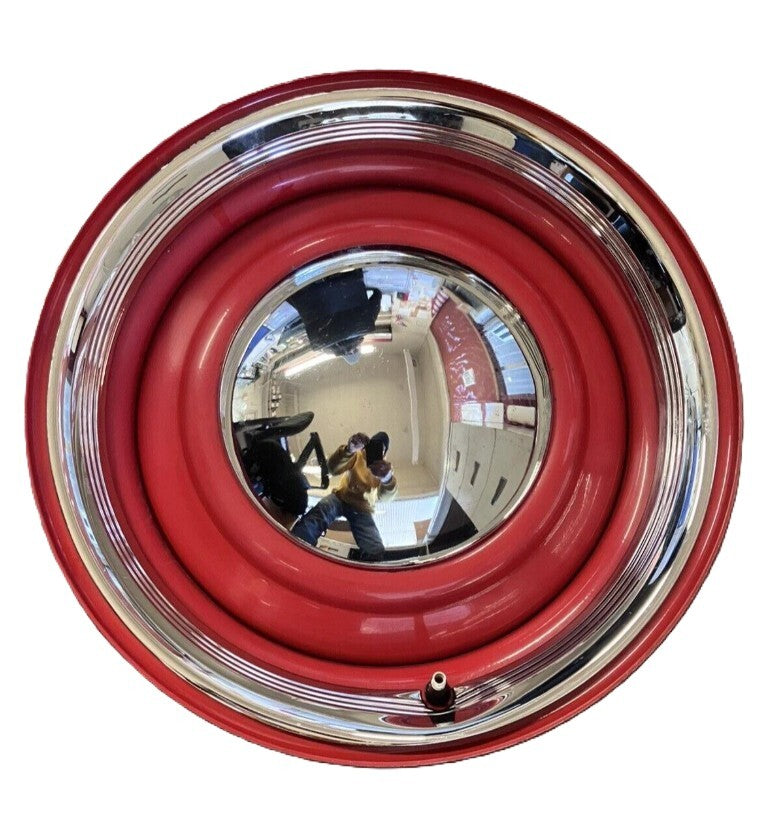 15x6 Dual Bolt Pattern Wheel, Trim Ring and Hubcap, 4 1/2" or 4 3/4" Pattern