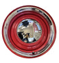 15x6 Dual Bolt Pattern Wheel, Trim Ring and Hubcap, 4 1/2" or 4 3/4" Pattern