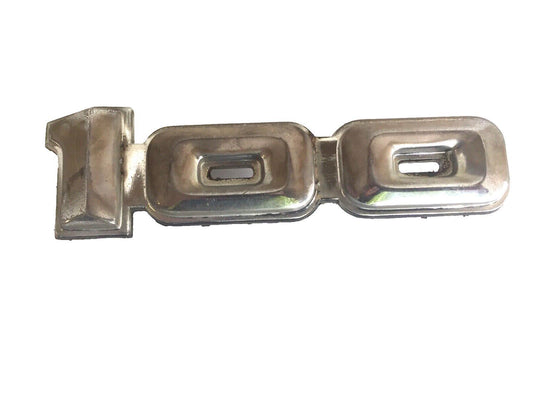 Dodge D100 Pickup "100" Front Fender Emblem 1972 1973 1974 1975 1976 3494195
