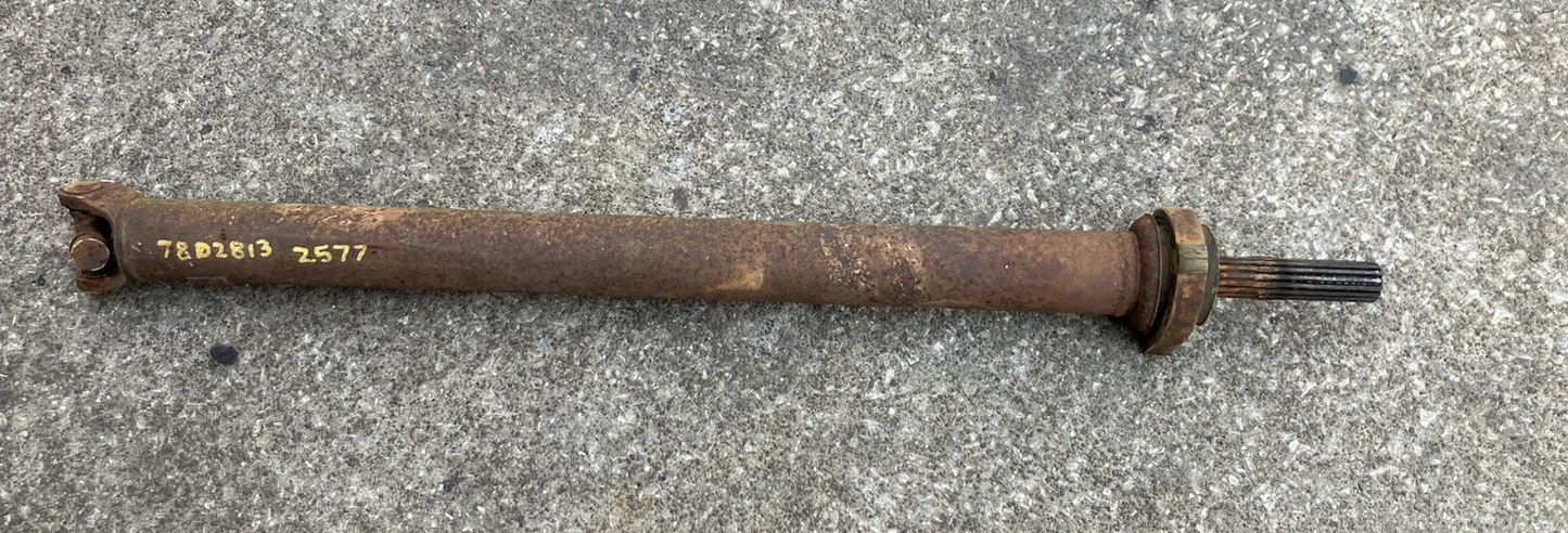 Rear Drive Shaft, 2 Piece Front Section 72-80 Dodge D200 D300 4X2 131/149/165"WB
