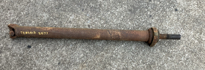 Rear Drive Shaft, 2 Piece Front Section 72-80 Dodge D200 D300 4X2 131/149/165"WB