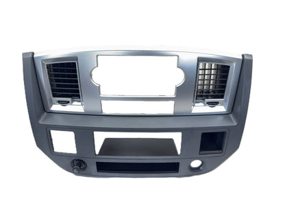 Radio Bezel, 2006-2008 Ram 1500 2006-2009 Ram 2500 3500 1CN271DHAB Slate/Silver