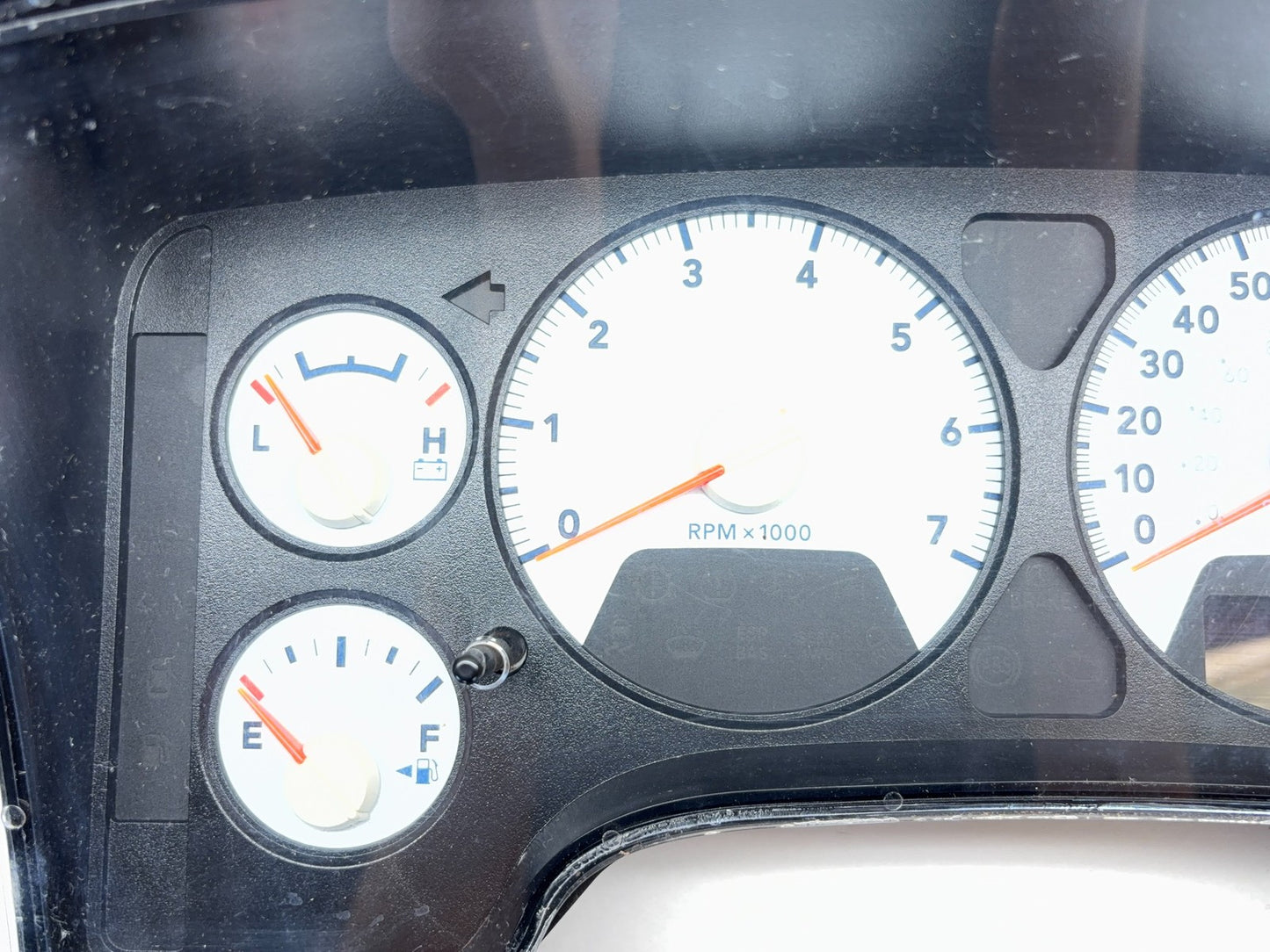 Speedometer Instrument Cluster 07 Ram 1500 2500 3500 Gas Engine Pwr Lock 5172047