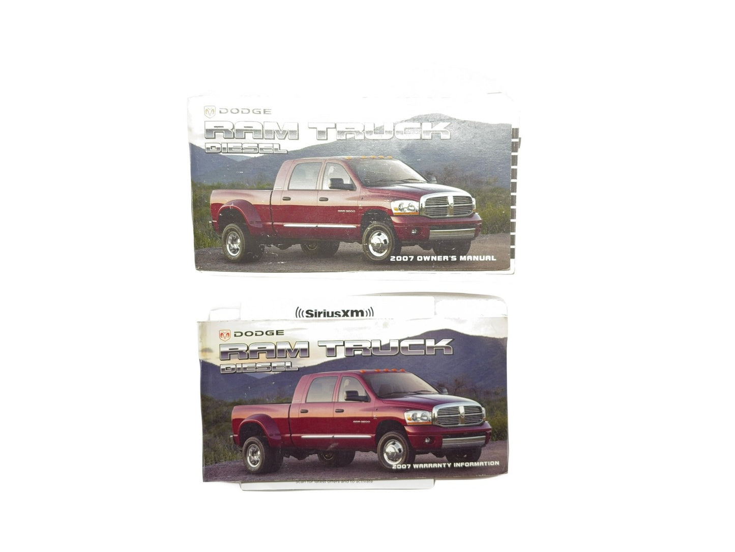 Owner's Manual 2007 Dodge Ram 2500 3500 5.9 and 6.7 Cummins Diesel Engines Only