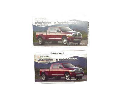 Owner's Manual 2007 Dodge Ram 2500 3500 5.9 and 6.7 Cummins Diesel Engines Only