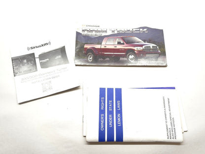 Owner's Manual 2007 Dodge Ram 2500 3500 5.9 and 6.7 Cummins Diesel Engines Only