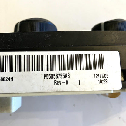 55056755AB, 2006-2007 Ram 1500 2500 3500 Climate Control, w/ Heated Mirror