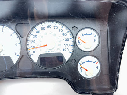 2008 Ram 1500 2500 Speedometer Cluster w/ Power Auto Up Down Window 05172297AG