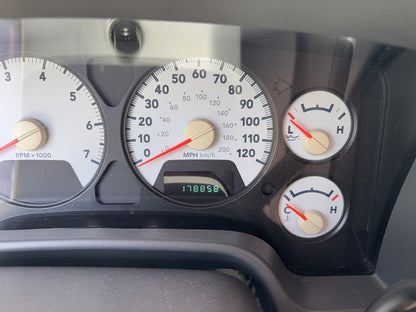2008 Ram 1500 2500 Speedometer Cluster w/ Power Locks 05172297AG 178k Used Mopar