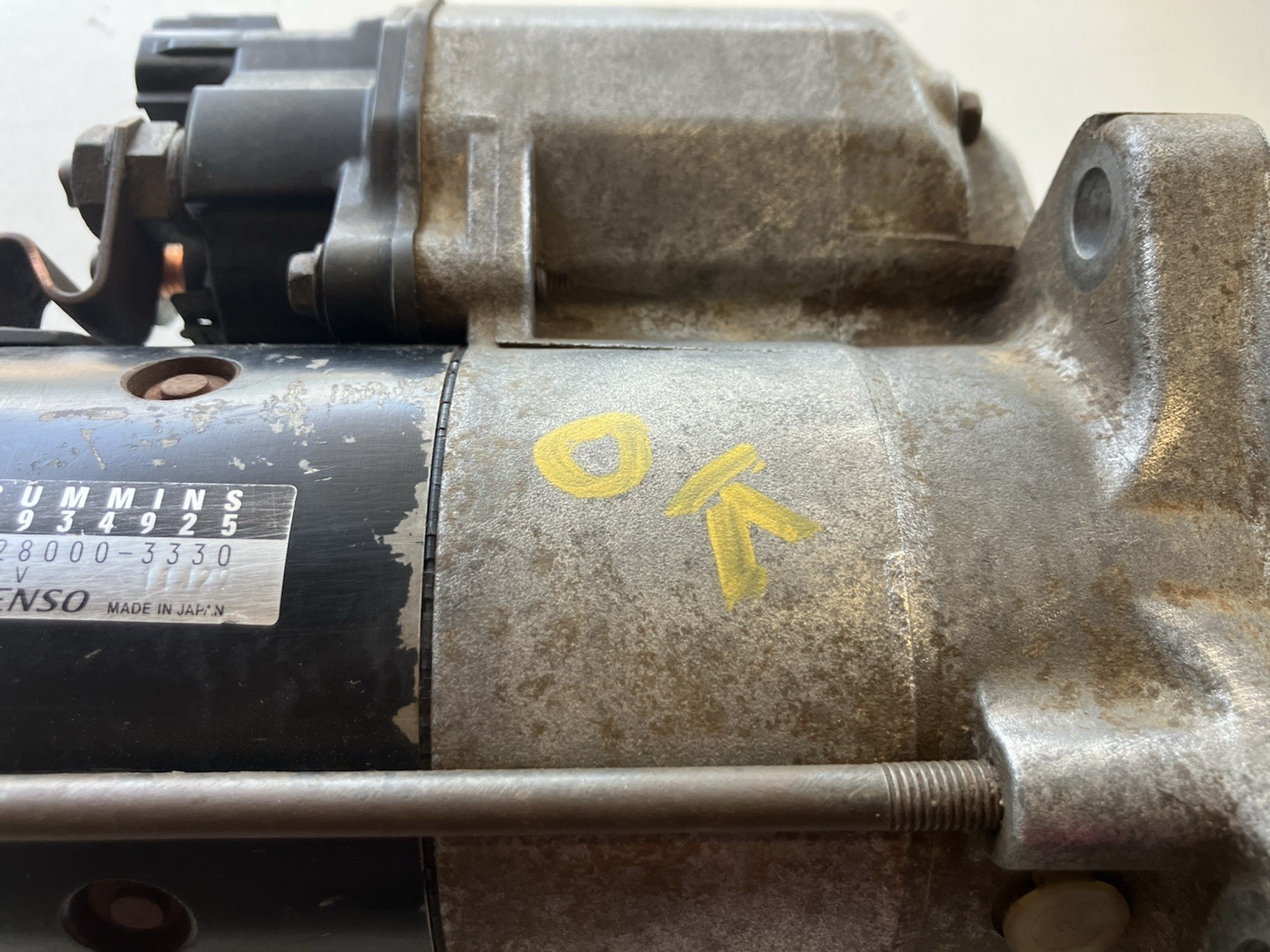 Starter Motor, 2007-08 Dodge Ram 2500 3500 6.7 Cummins