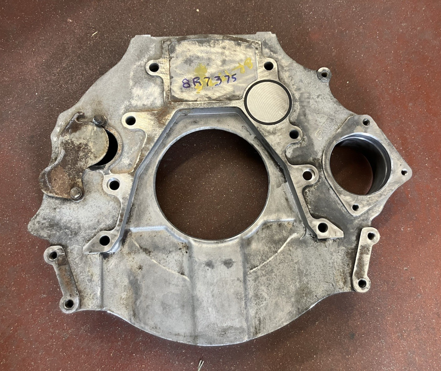 Transmission Adapter Plate, 2008-2018 Ram 2500 3500, 6.7 68RFE, 4941235
