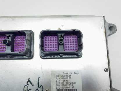 2008-2009 Ram 2500 3500 Engine Computer, 6.7L Cummins Diesel 4981228