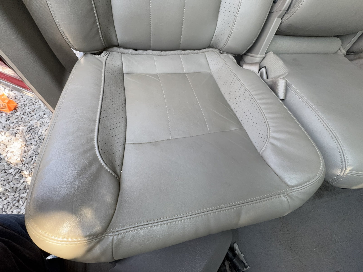 Leather Seat Set, 2006-2008 Ram 1500 2500 3500 Khaki NO SHIPPING-PICKUP ONLY