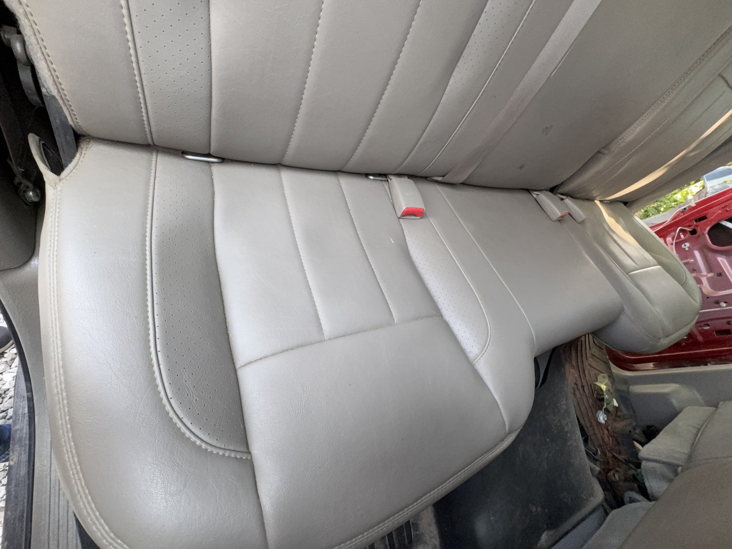 Leather Seat Set, 2006-2008 Ram 1500 2500 3500 Khaki NO SHIPPING-PICKUP ONLY