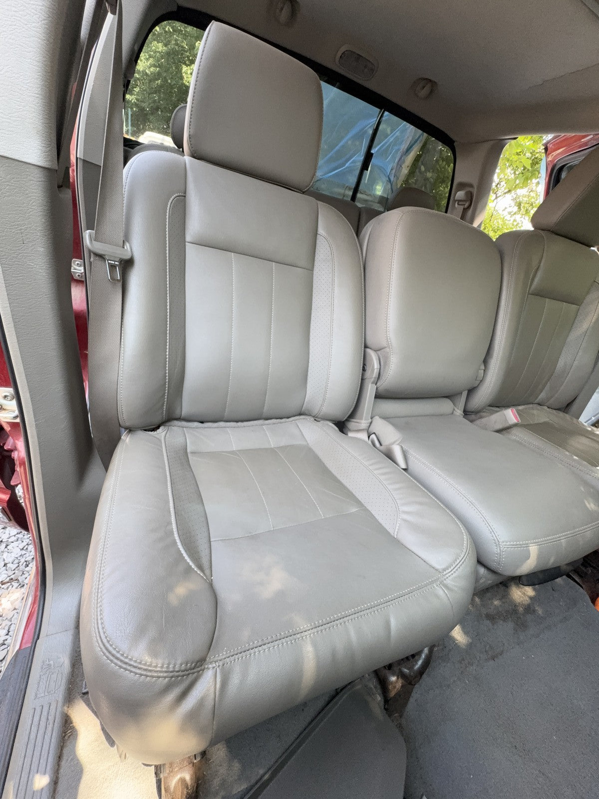 Leather Seat Set, 2006-2008 Ram 1500 2500 3500 Khaki NO SHIPPING-PICKUP ONLY