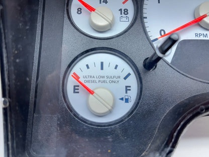 Speedometer, Instrument Cluster, 2008 Ram 2500 3500 6.7L Cummins *Lens Cracked*