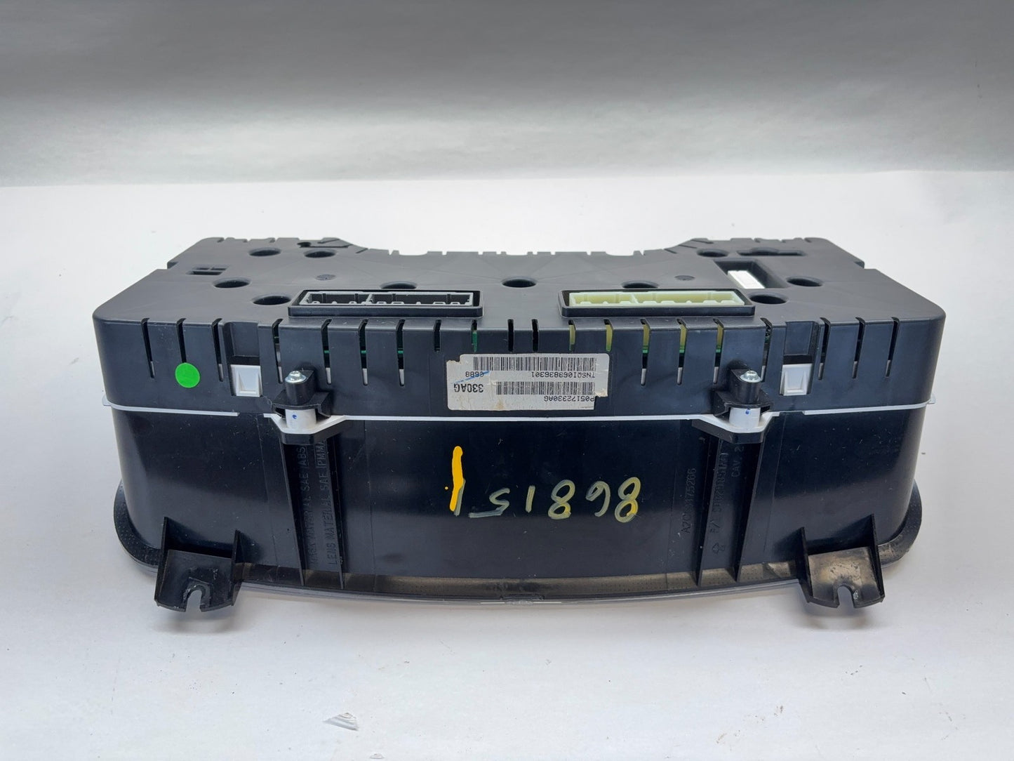Speedometer, Instrument Cluster, 2008 Ram 2500 3500 6.7L Cummins *Lens Cracked*