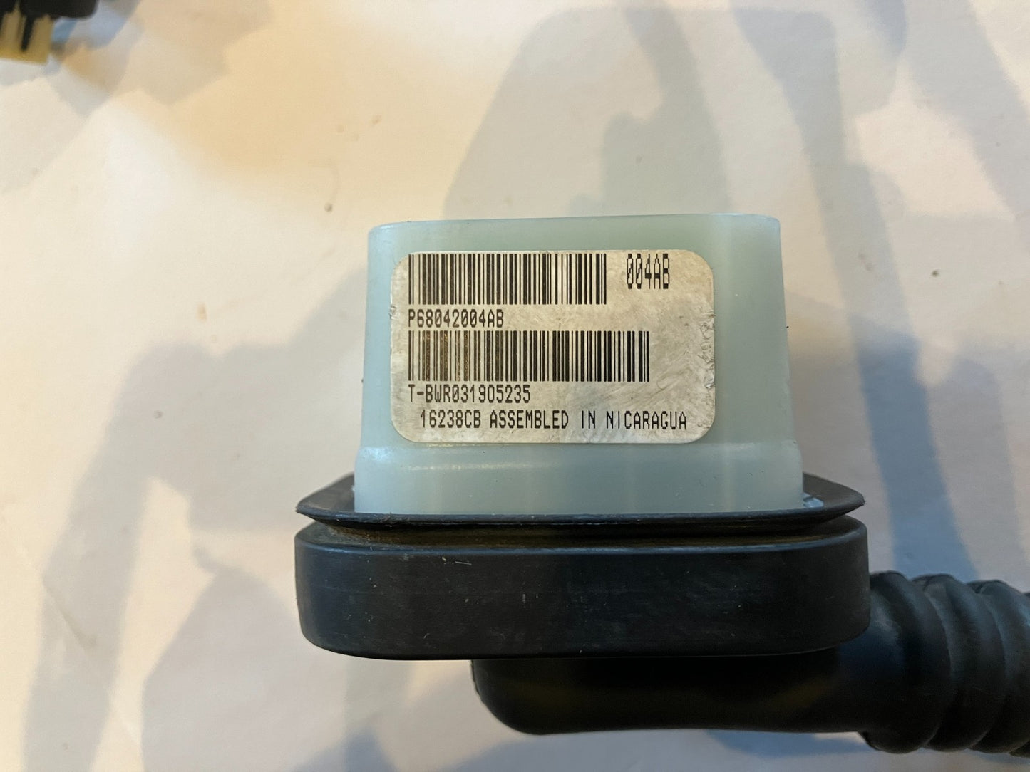 Driver Left Side Rear Door Harness 2009 Ram 1500 68042004AB Fits Quad Cab Only