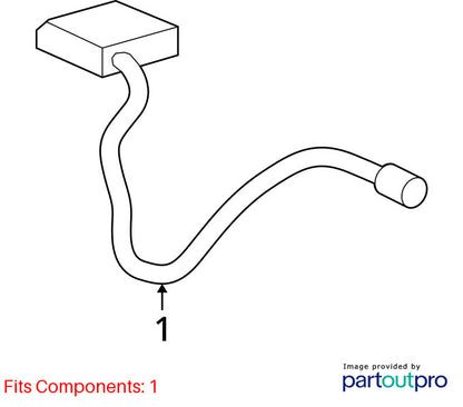 Satellite Antenna 2009-2011 Ram 1500, 2010-11 Ram 2500 3500 5064724AA Roof Mount