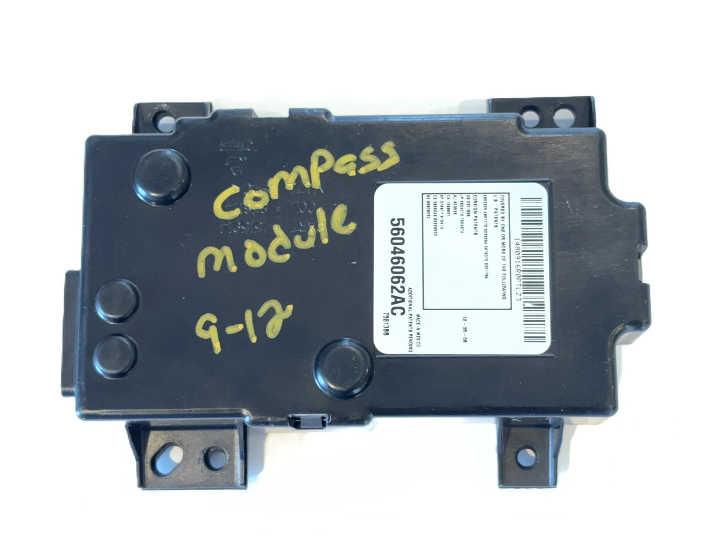 Overhead Console Module 2009-2012 Ram 1500 2010-12 Ram 2500 3500 56046062AC