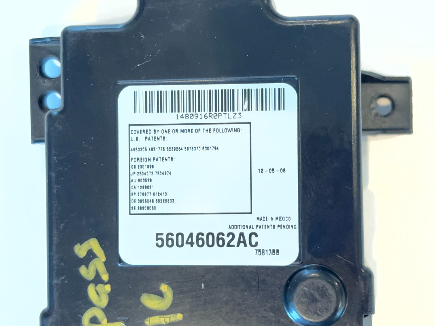 Overhead Console Module 2009-2012 Ram 1500 2010-12 Ram 2500 3500 56046062AC