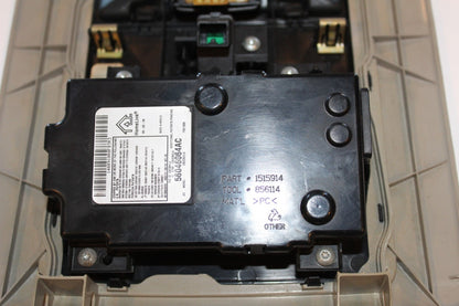 Overhead Console 09-10 Dodge Ram 1500 10-12 Ram 1500 3500 Homelink Sunroof