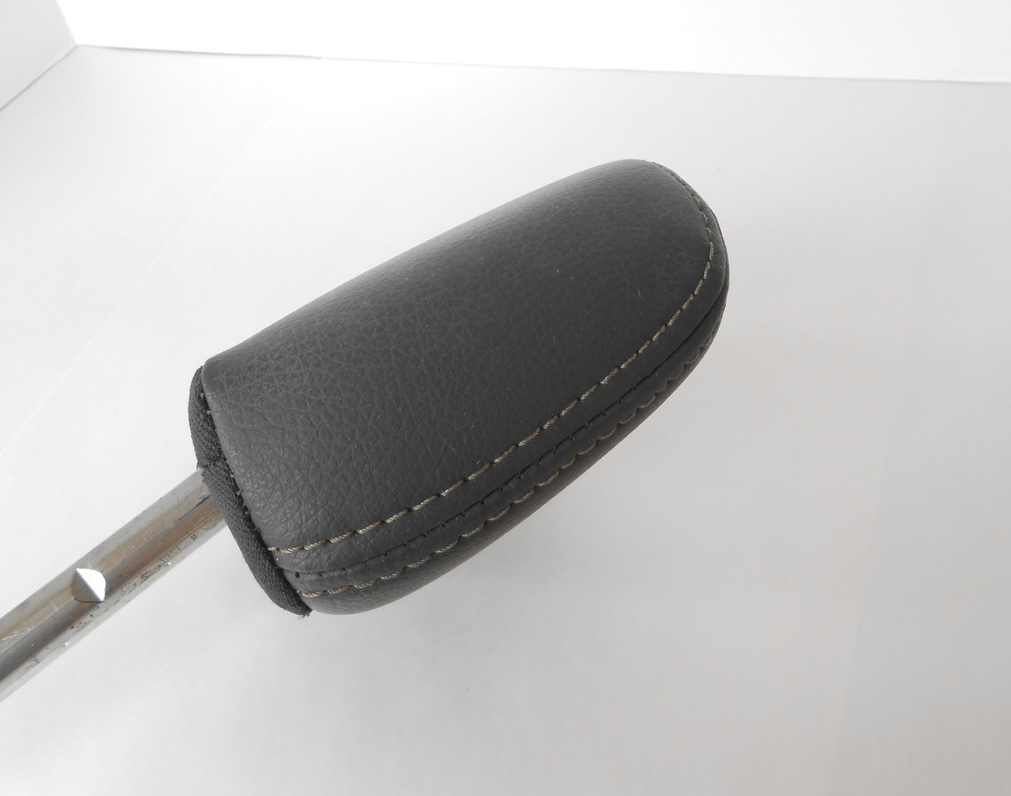 Leather Rear Outer Headrest 2010-2012 Ram 1500 2500 3500 5" Tall Dark Slate