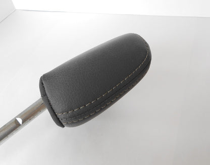 Leather Rear Outer Headrest 2010-2012 Ram 1500 2500 3500 5" Tall Dark Slate