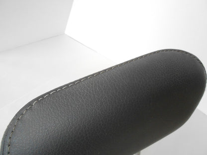 Leather Rear Outer Headrest 2010-2012 Ram 1500 2500 3500 5" Tall Dark Slate
