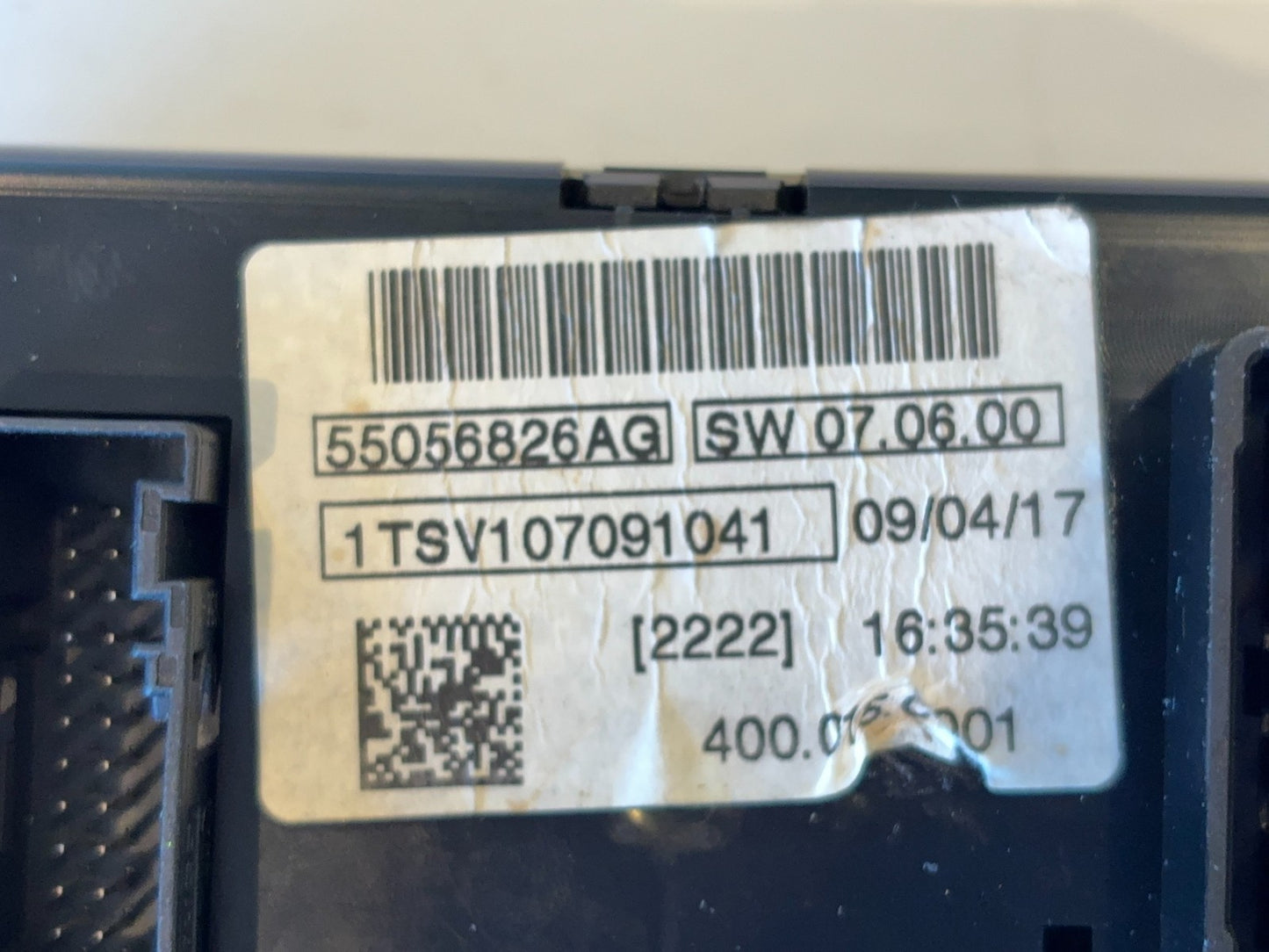 Heater Climate Control 2010 Ram 1500 Single Zone w Defrost 55056826AG Used OEM