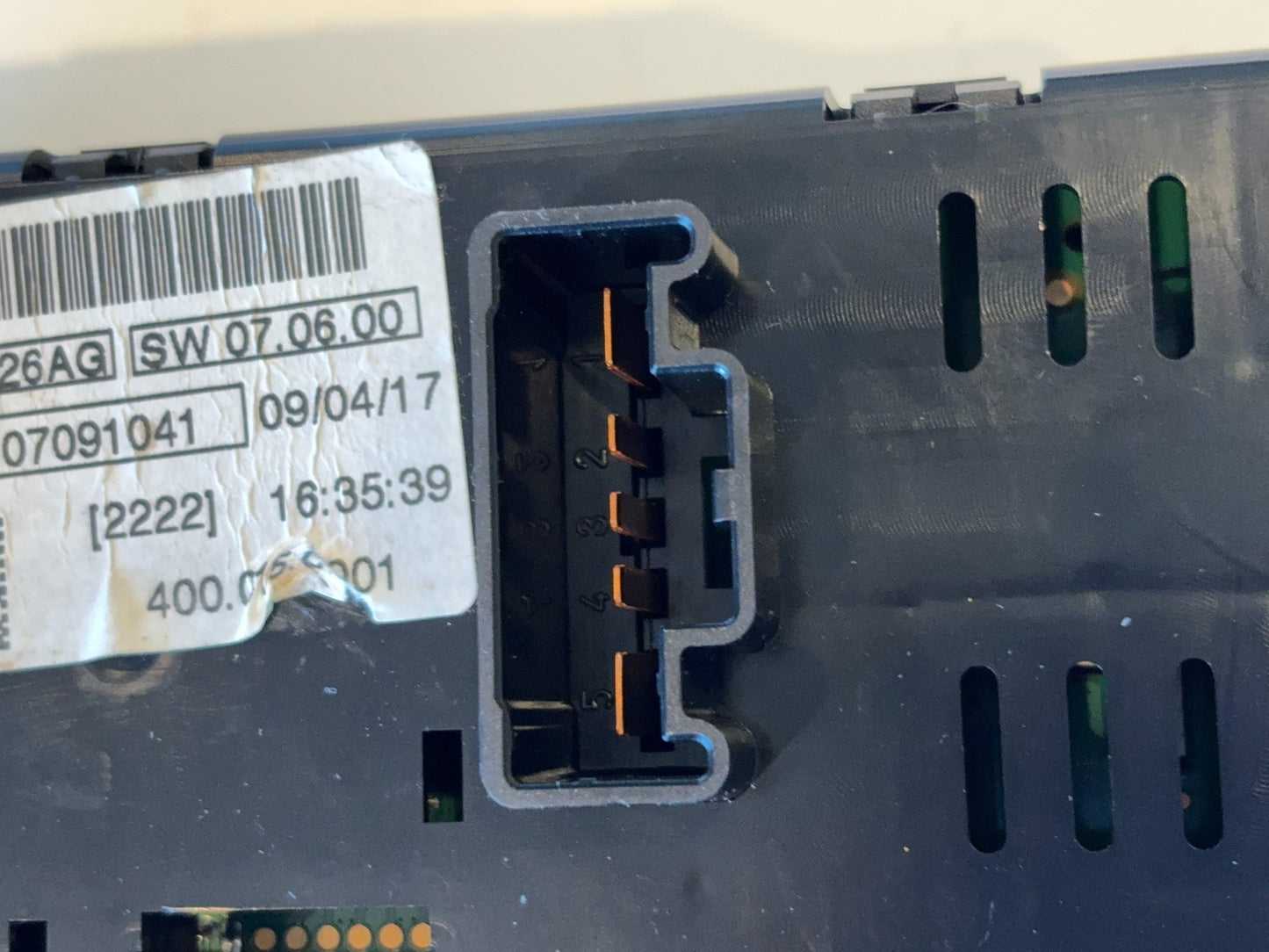 Heater Climate Control 2010 Ram 1500 Single Zone w Defrost 55056826AG Used OEM