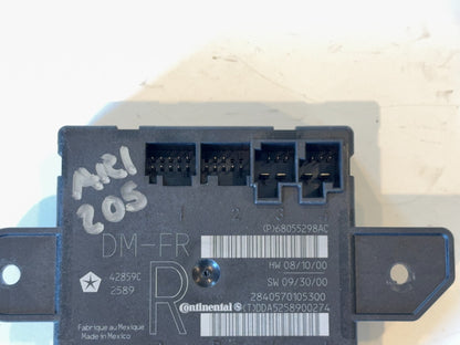 2010 Dodge Ram 1500 Passenger Right Side Door Control Module 68055298AC