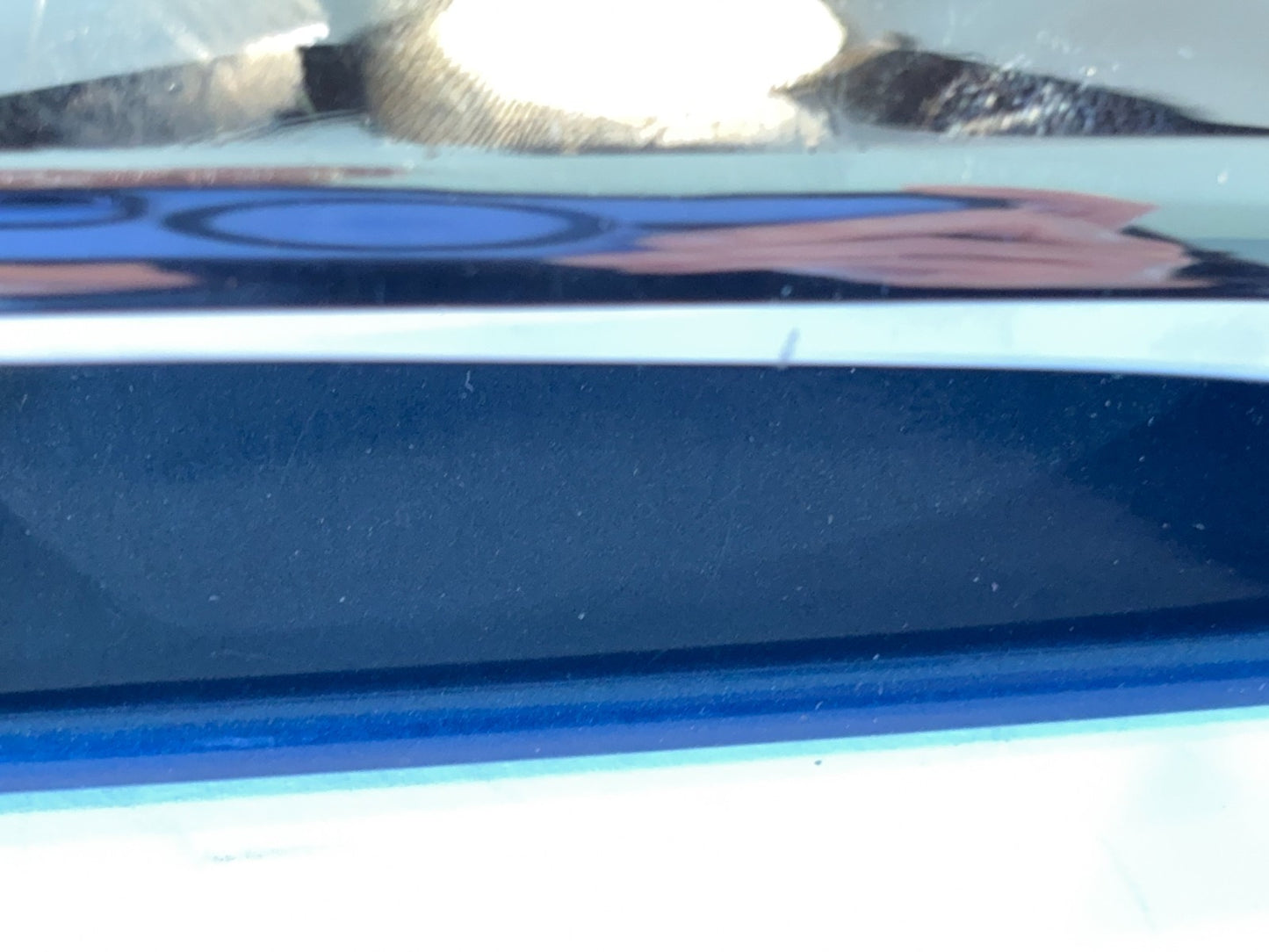 Right Rear Exterior Painted Door Handle 2010-18 Ram 1500 2500 DeepWater Blue PBS