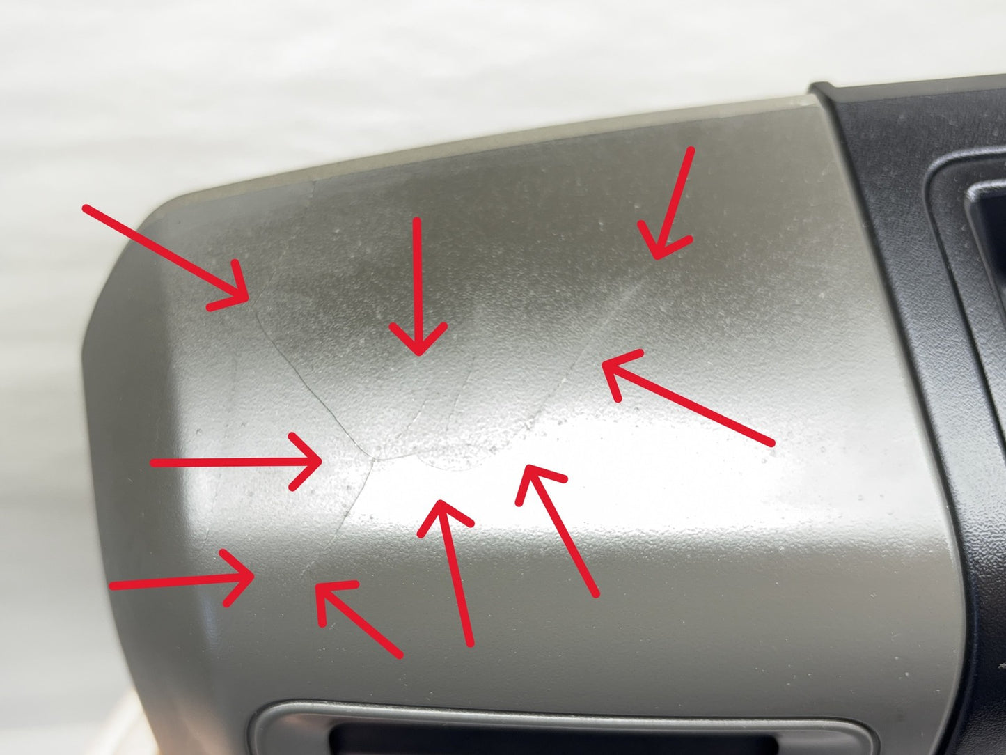 Radio Bezel Center Stack 2009-12 Dodge Ram 1500 10-12 2500 3500 *Damaged*