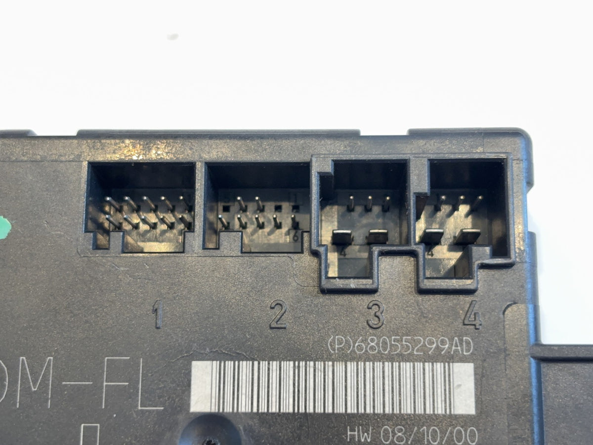 Driver Left Side Door Module, 2010-2012 Ram 1500 2500 3500, 68055299AD Used OEM