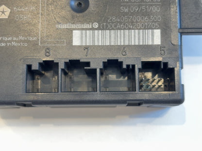 Driver Left Side Door Module, 2010-2012 Ram 1500 2500 3500, 68055299AD Used OEM