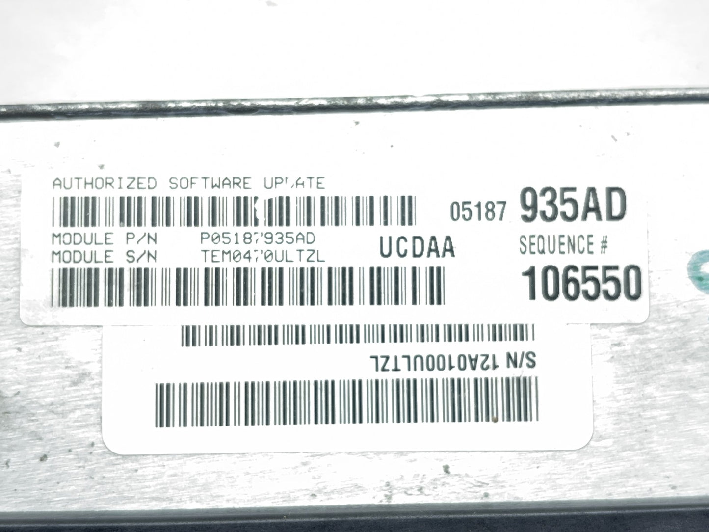 Engine Computer ECM 2010 Ram 1500 5.7 Hemi 5187935AD 590-1890 Reprogram Required