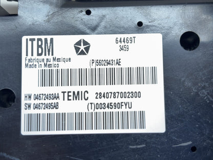Trailer Brake Tow Switch 2010-2011 Dodge Ram 1500 2500 3500 56029431 ITBM Module