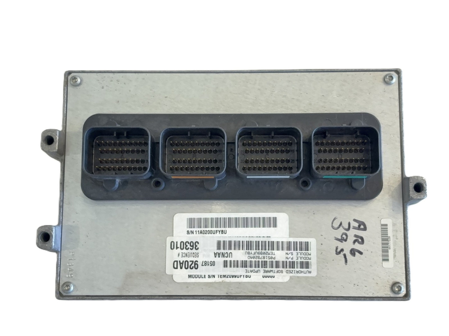Engine Computer 2010 Ram 1500 2010 Dakota 4.7L Automatic 05187920AD 590-1782