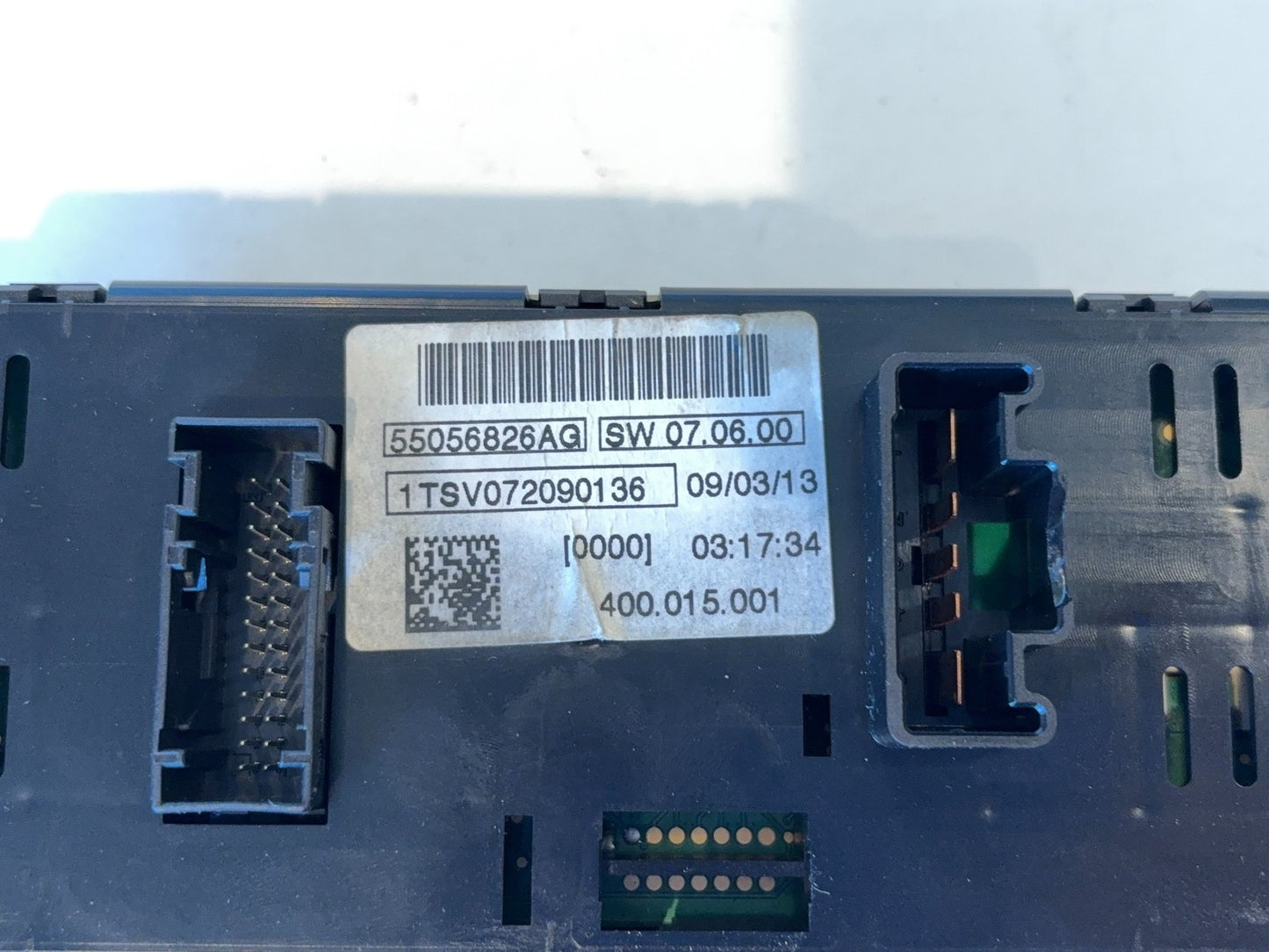 Heater Control, 2009-2010 Ram 1500 Single Zone with Defrost 55056826AG