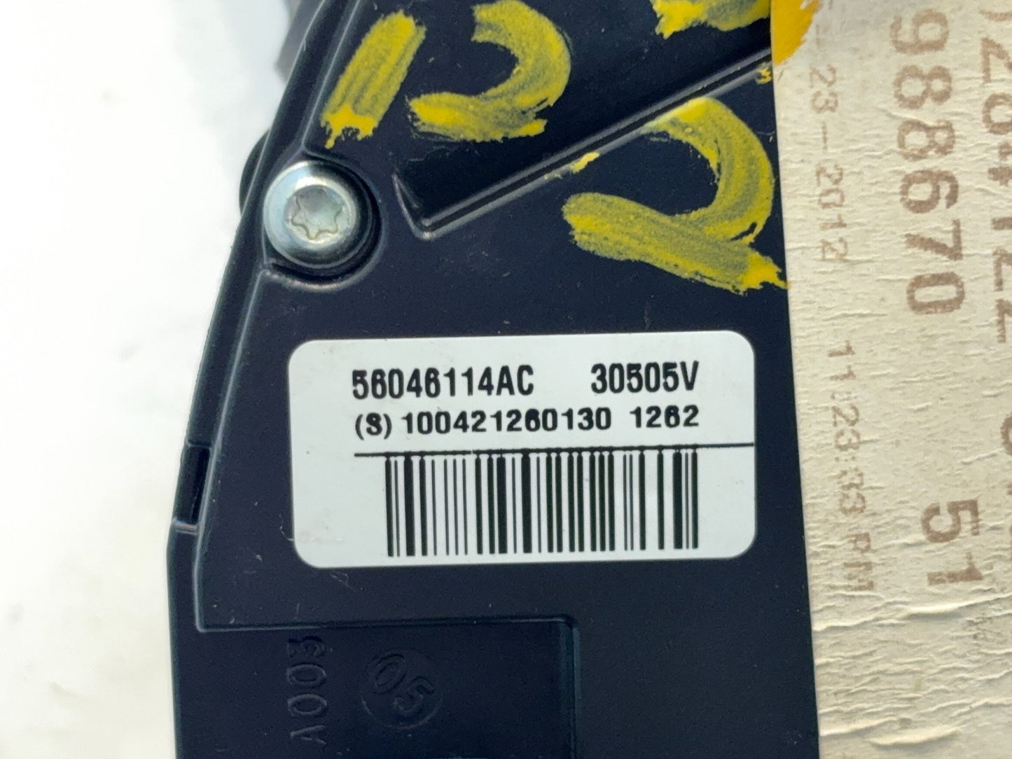Turn Signal Wiper Multifunction 09-18 Ram 1500 10-22 Ram 2500 3500 56046114AD