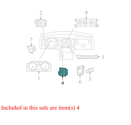 2010 Dodge Ram 1500 Transfer Case 4WD 4X4 Switch 4602973AB