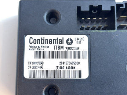 Trailer Tow Module, 2013-2014 Ram 1500 2500 3500 ITBC 68092732AE Used OEM Mopar