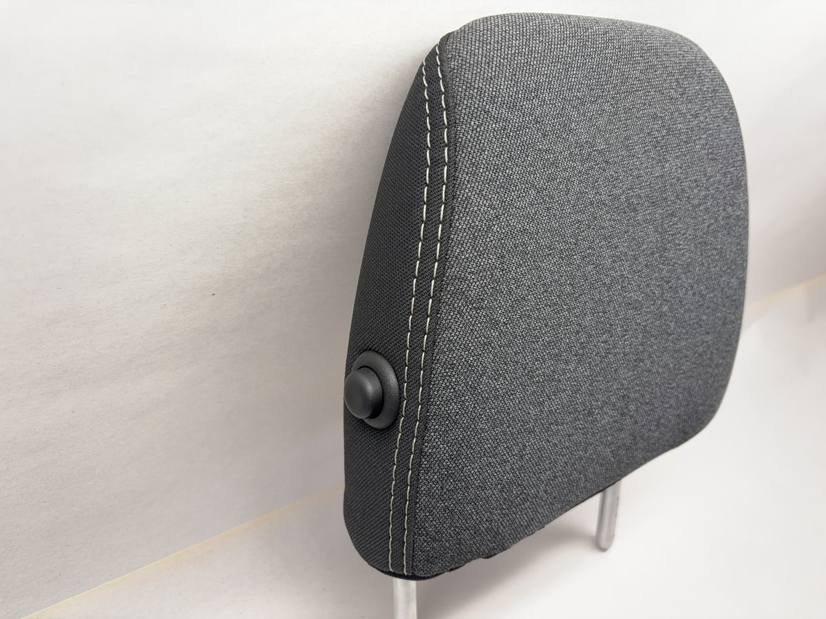 Cloth Rear Headrest 19-24 Ram 1500 New Style Outer Right Side Dark Gray Trim X9