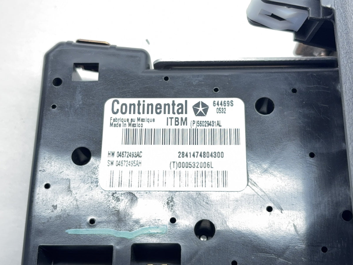 Trailer Brake Tow Switch 2010-2011 Dodge Ram 1500 2500 3500 56029431 ITBM Module